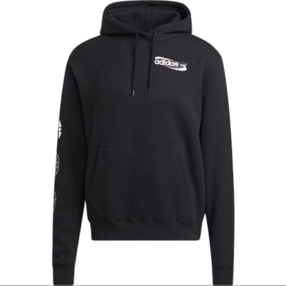 Adidas Sneaker Crossing Hoodie in black - Picture 1 of 7